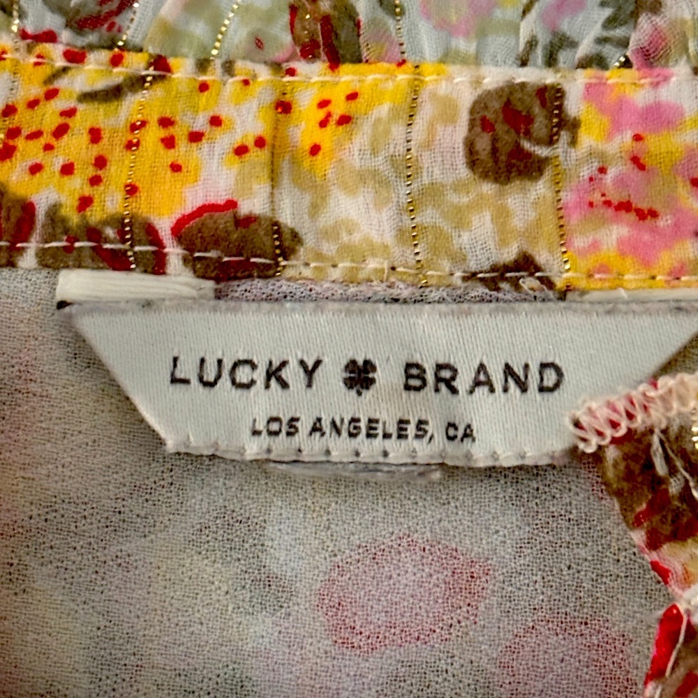 Lucky Brand floral top